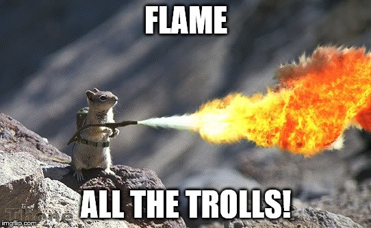 A Flame War With Neon Revolt