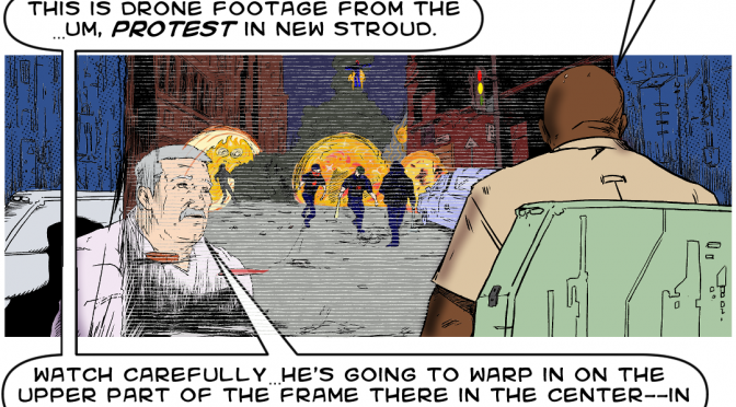 This is not Your Father’s Cape Comic!
